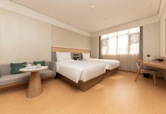 Bedroom 3 Ji Hotel (Nanjing Pukou Hongyang Plaza Store)