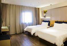 침실 4 Hanting Hotel Qingdao Ningxia Road