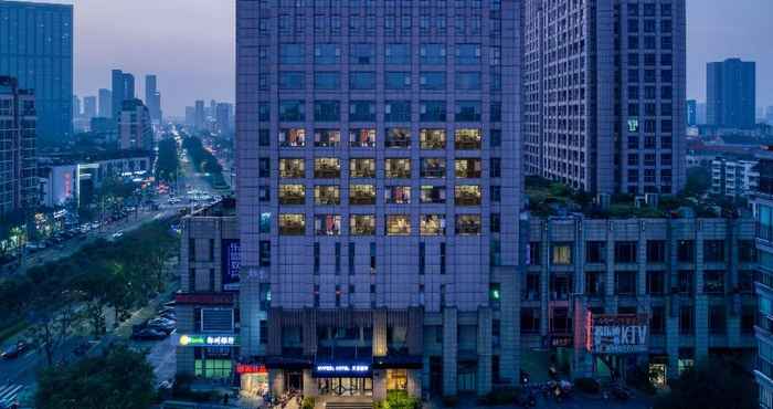 ภายนอกอาคาร Teckon Myfeel Hotel Yinzhou Wanda Plaza