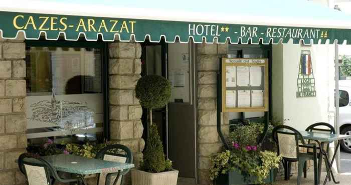 ภายนอกอาคาร Logis Hotel Cazes - A. Arazat