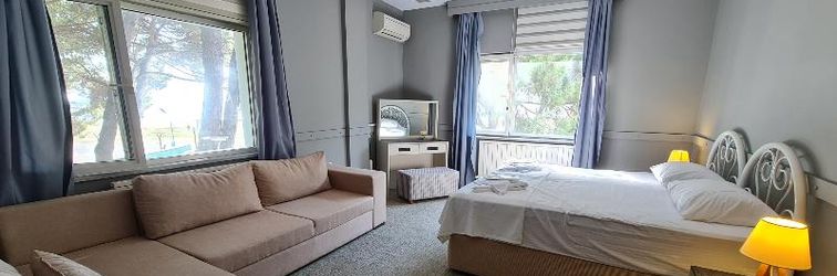 臥室 Sporköy Hotel & Beach Club