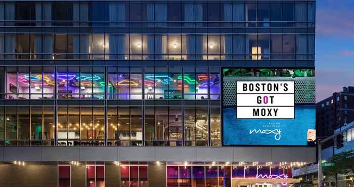 ภายนอกอาคาร Moxy Boston Downtown