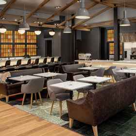 Restaurant1Canopy by Hilton Ithaca Downtown,Kitchen Theater飯店