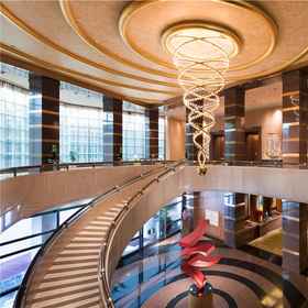 Lobby1新加坡港麗酒店,白沙浮商业广场飯店