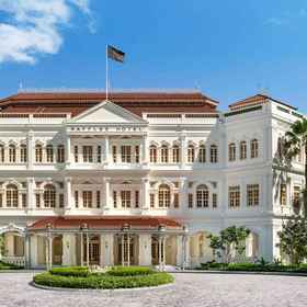 Exterior view1新加坡萊佛士酒店,白沙浮商业广场飯店