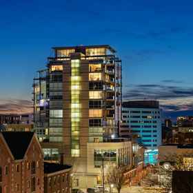 Exterior 1 hotelVetro Iowa City  Tapestry Collection by Hilton, Iowa City Public Library Hotels