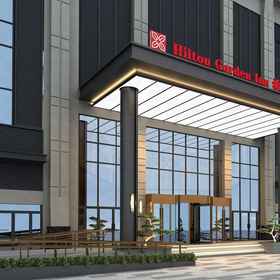 Exterior 1 Hilton Garden Inn Jinzhou Central Street, Hotel Le Meridien Modeling