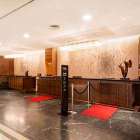 Reception1Hilton Berlin,埃贝斯瓦尔德大街飯店