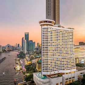Exterior 1 Millennium Hilton Bangkok, 班颂德昭帕亚皇家大学 酒店
