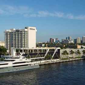 Exterior1Hilton Fort Lauderdale Marina,拉斯奥拉斯河滨飯店