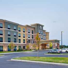 Exterior 1 Homewood Suites by Hilton New Hartford Utica, Utica Memorial Auditorium Hotels