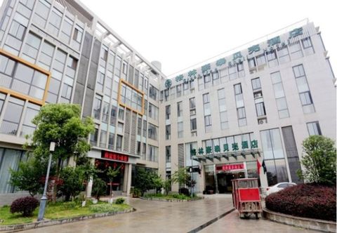 Lainnya GreenTree Inn Jiangsu Nanjing Maqun Street Communication Technician Insititution Shell Hotel