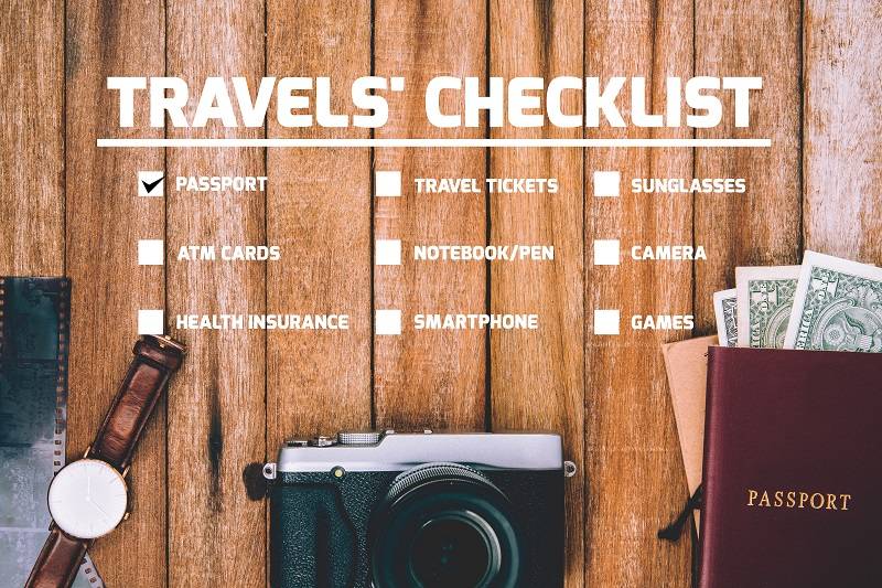 Travel checklist