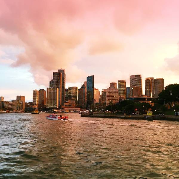 Sunset at Harbour Bridge