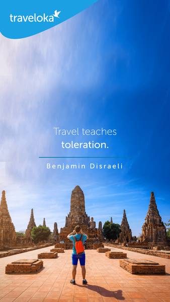 Travel teaches toleration.