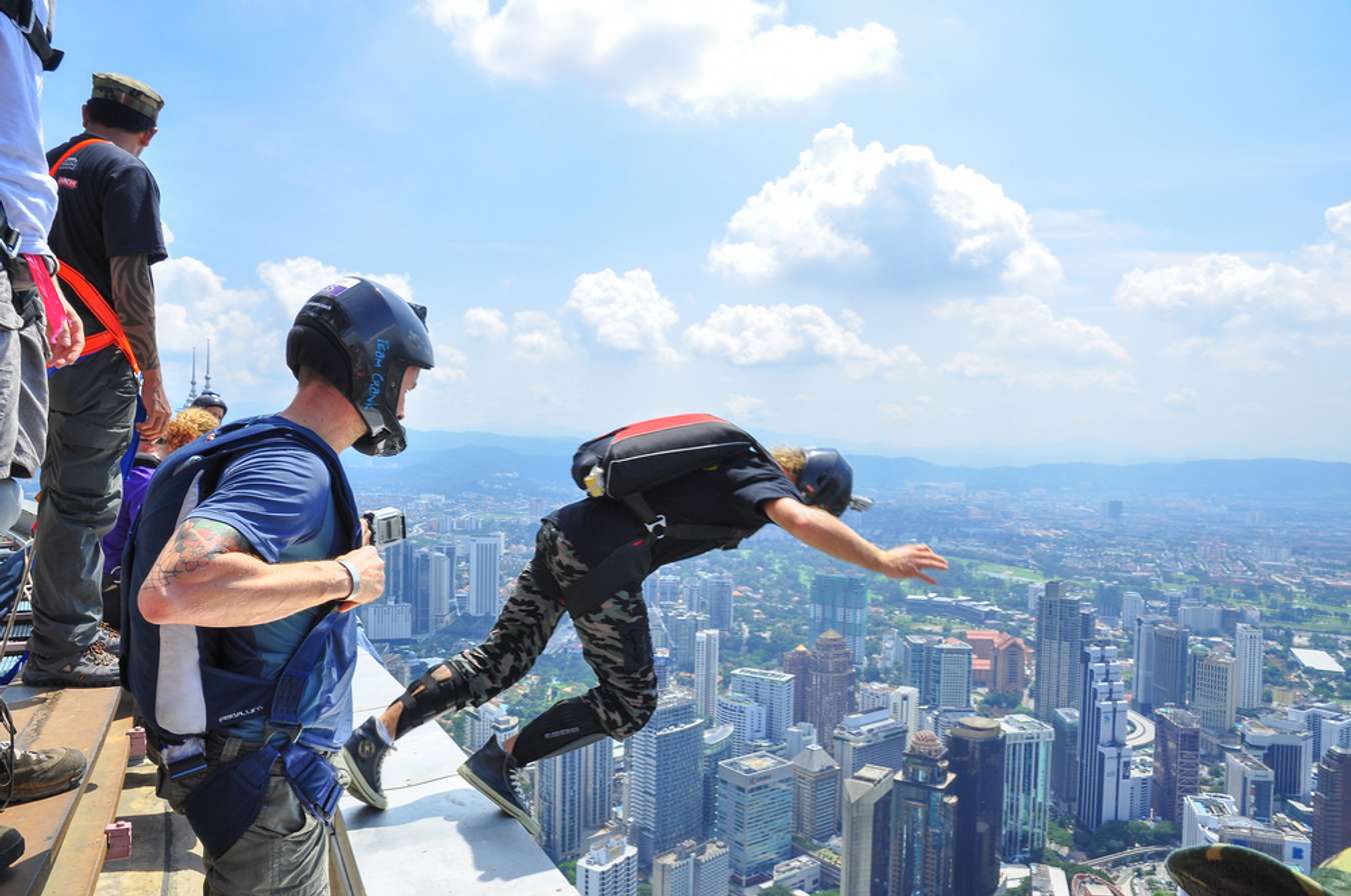 Thrill Seekers Found On The KL Tower’s Open Deck! (Credit: Darminladiro / Shutterstock.com)