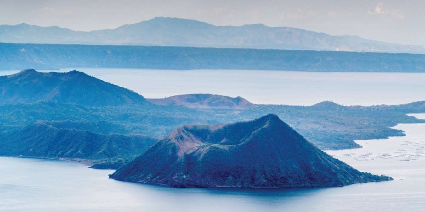 View of Taal Volcano from Tagaytay