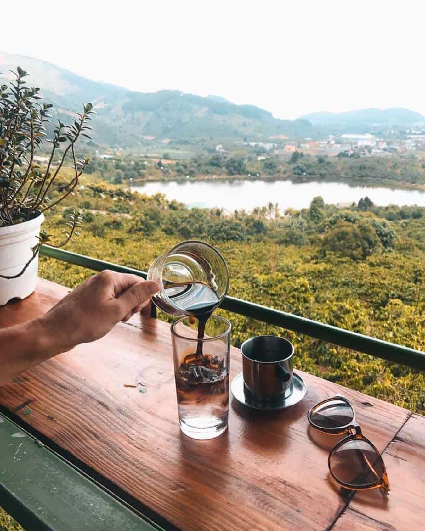 quán cà phê đà lạt-mê linh coffee garden