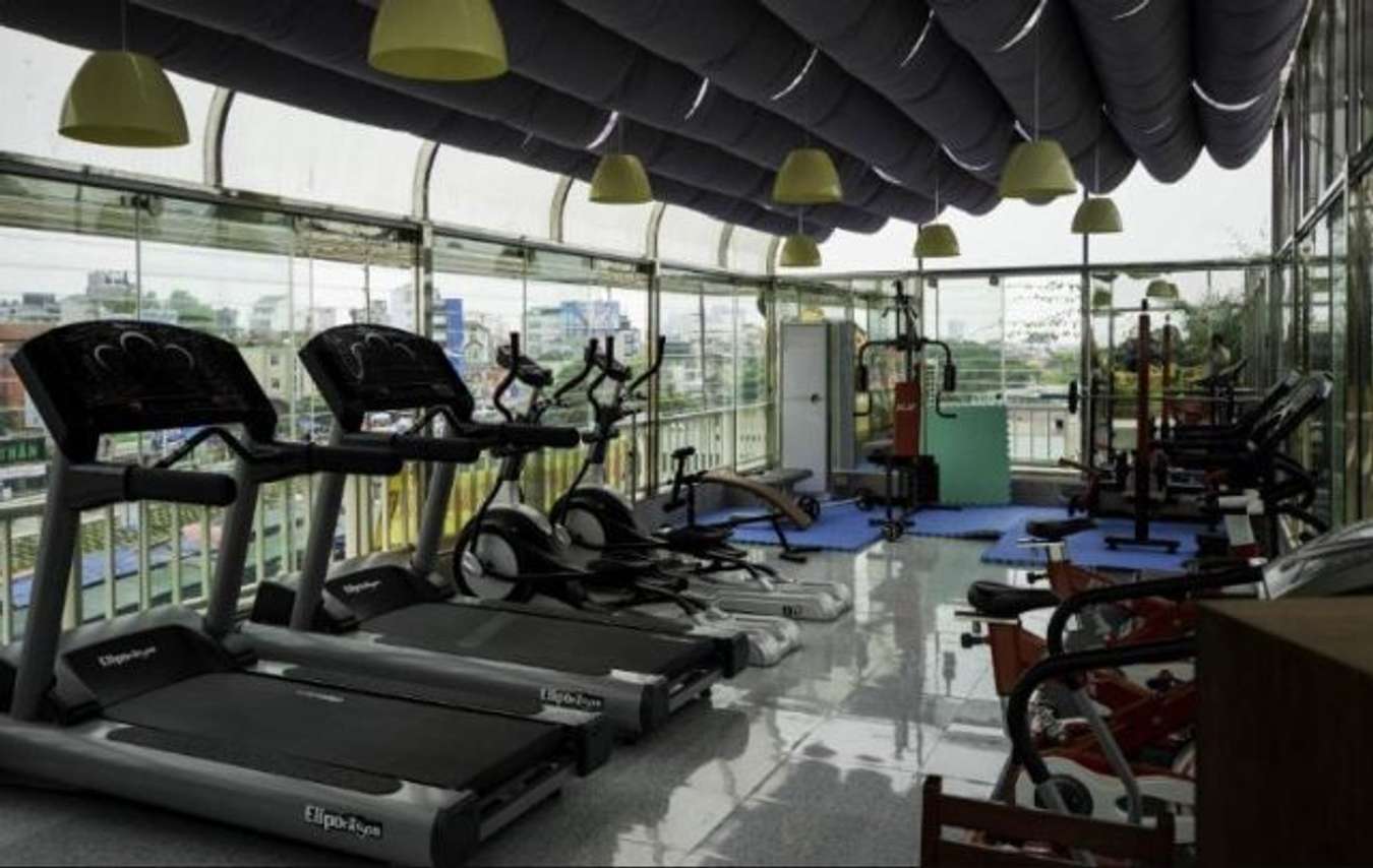 Ở homestay An Chi Apartment còn được tha hồ tập gym, vừa du lịch, vừa nâng cao sức khỏe. @Internet