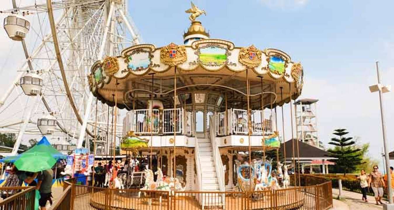 Sky Ranch Tagaytay Merry go round