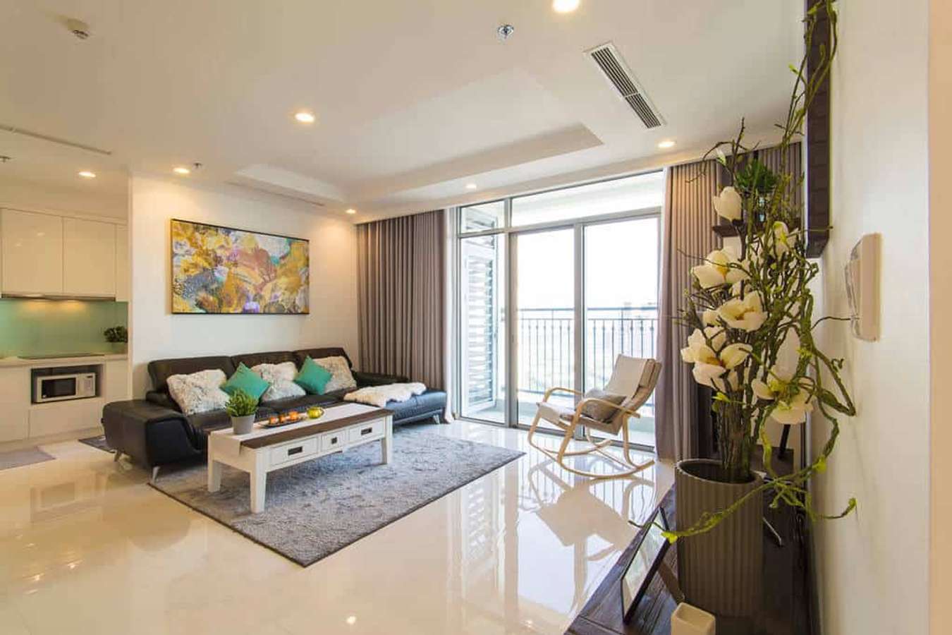 căn hộ cho thuê ở sài gòn-Hoasun Home Service Apartments