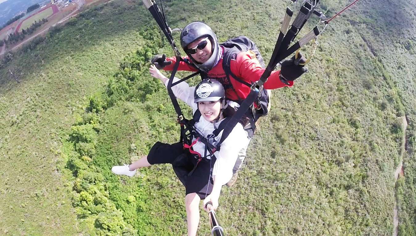 Tandem Paragliding Ranau