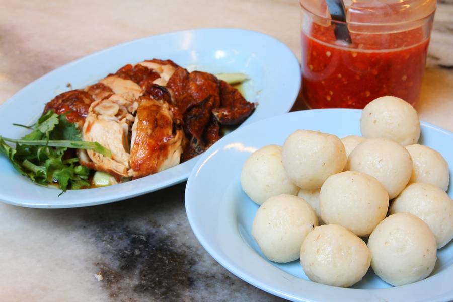 Chicken Rice Balls
