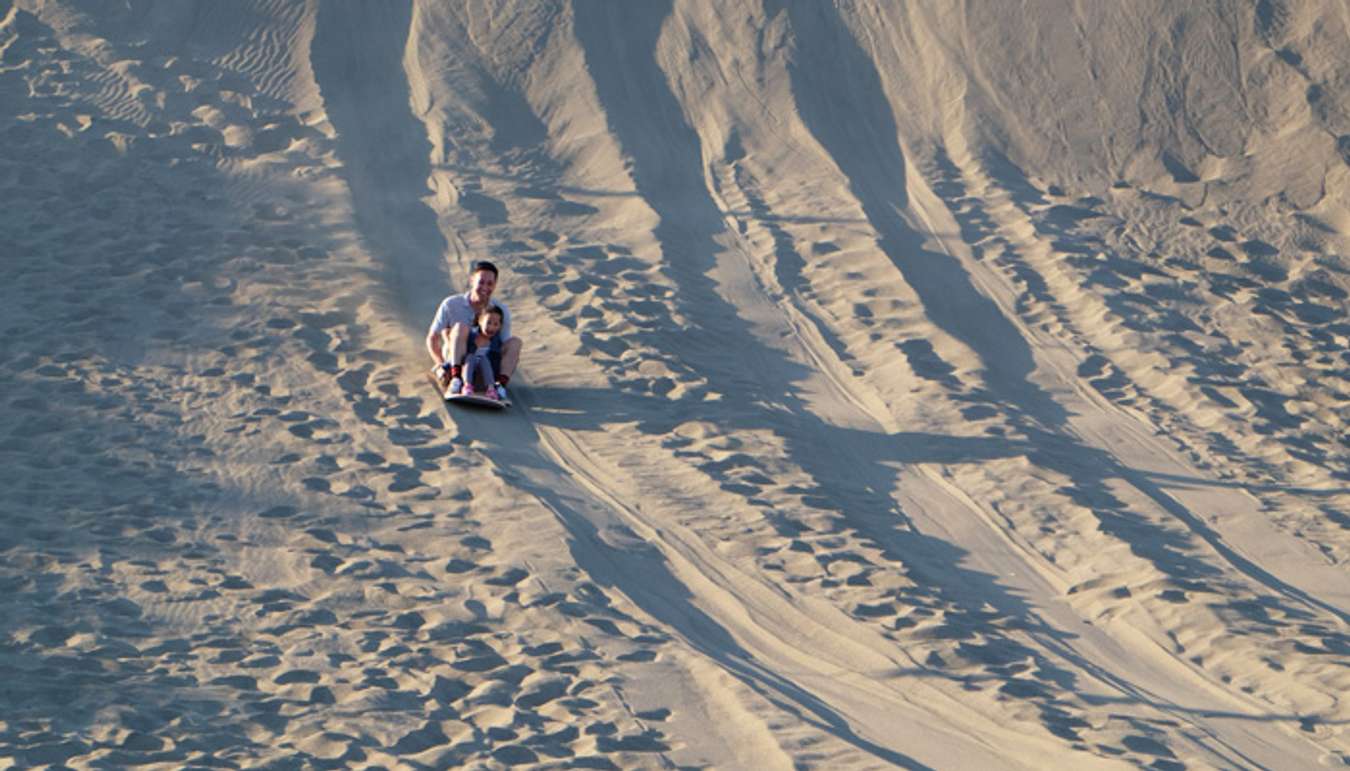 Sandboarding Paoay Sand Dunes