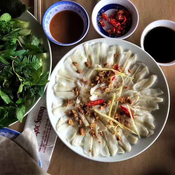 gỏi cá mai - ăn gì ở Phan Thiết