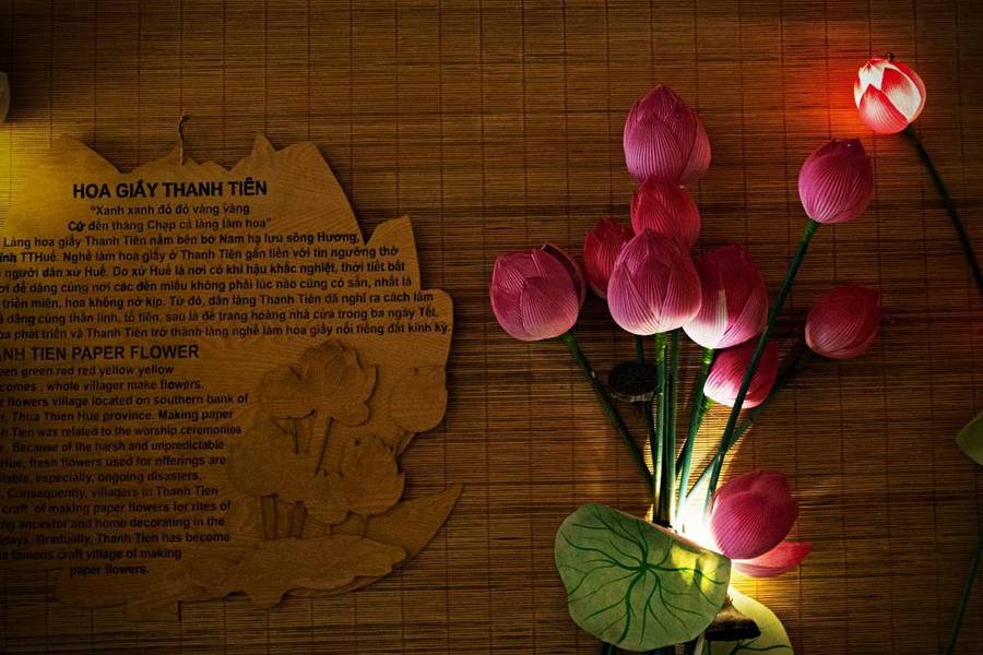 Làng hoa giấy Thanh Tiên - các điểm du lịch Huế