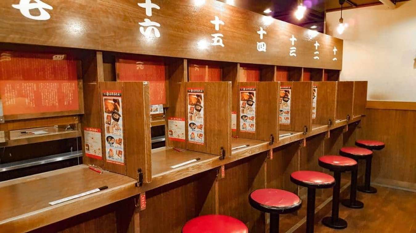 Ichiran Ramen - nhà hàng nổi tiếng ở Tokyo