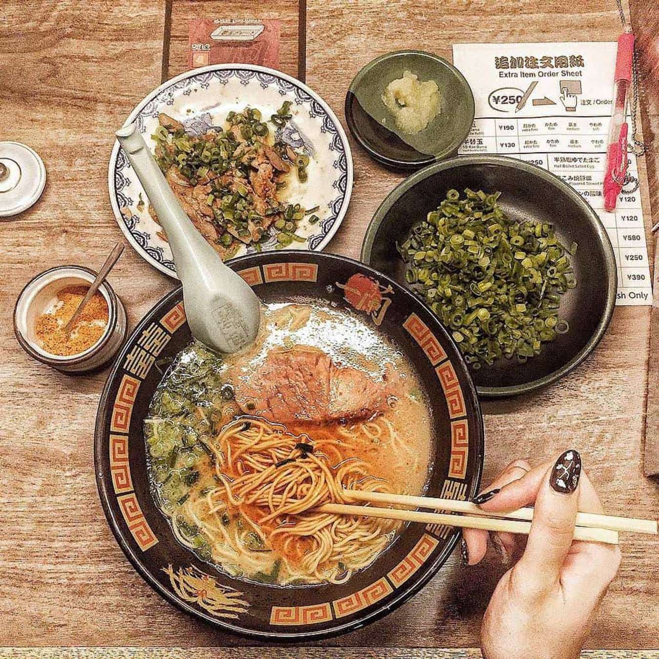 Ichiran Ramen - nhà hàng nổi tiếng ở Tokyo