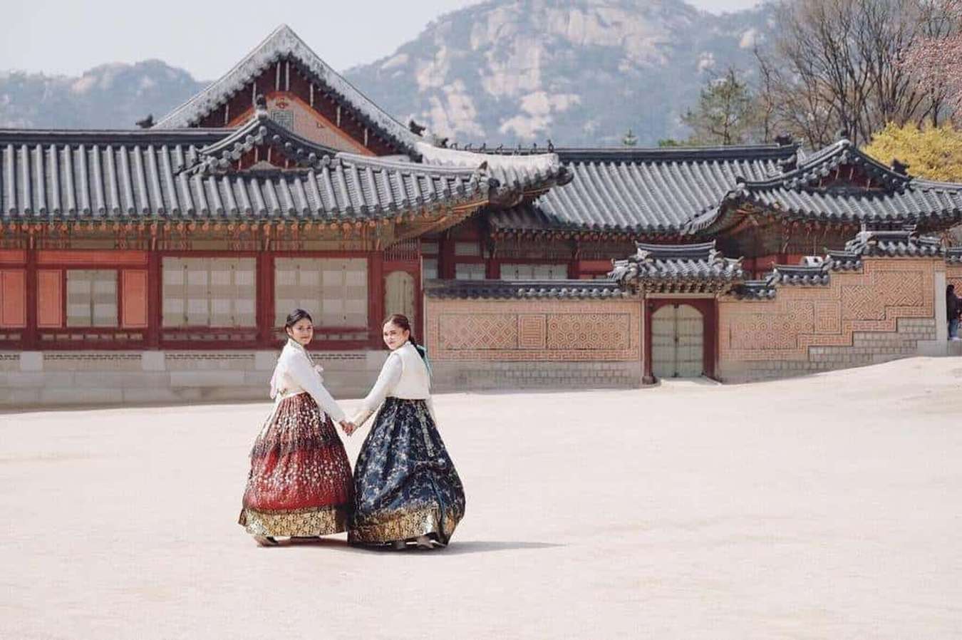 du lịch Hàn quốc tự túc-cung điện Gyeongbokgung