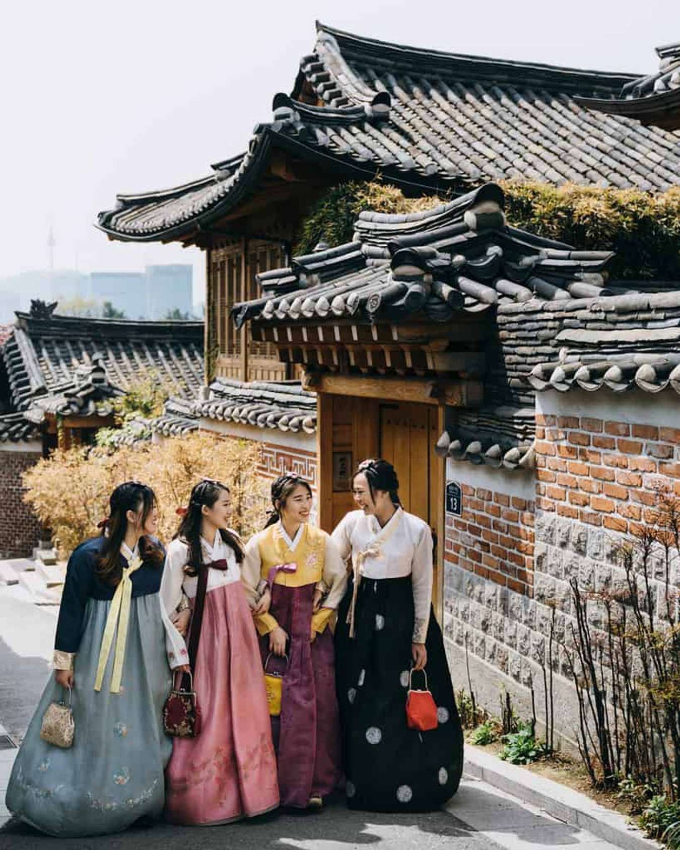 du lịch Hàn quốc tự túc-Làng Bukchon Hanok