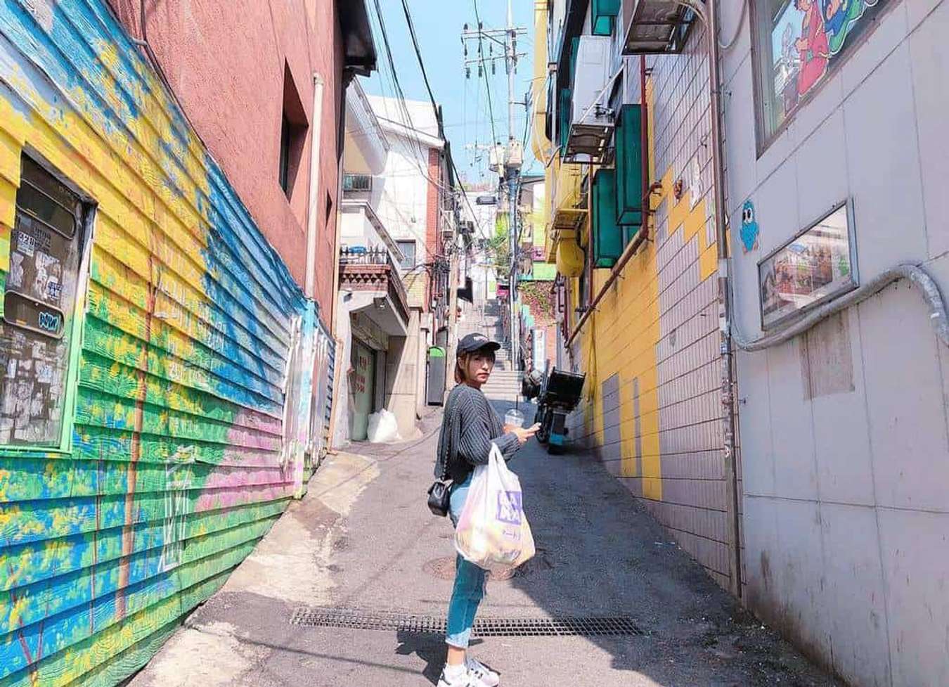 du lịch Hàn quốc tự túc-Khu phố Myeong-dong