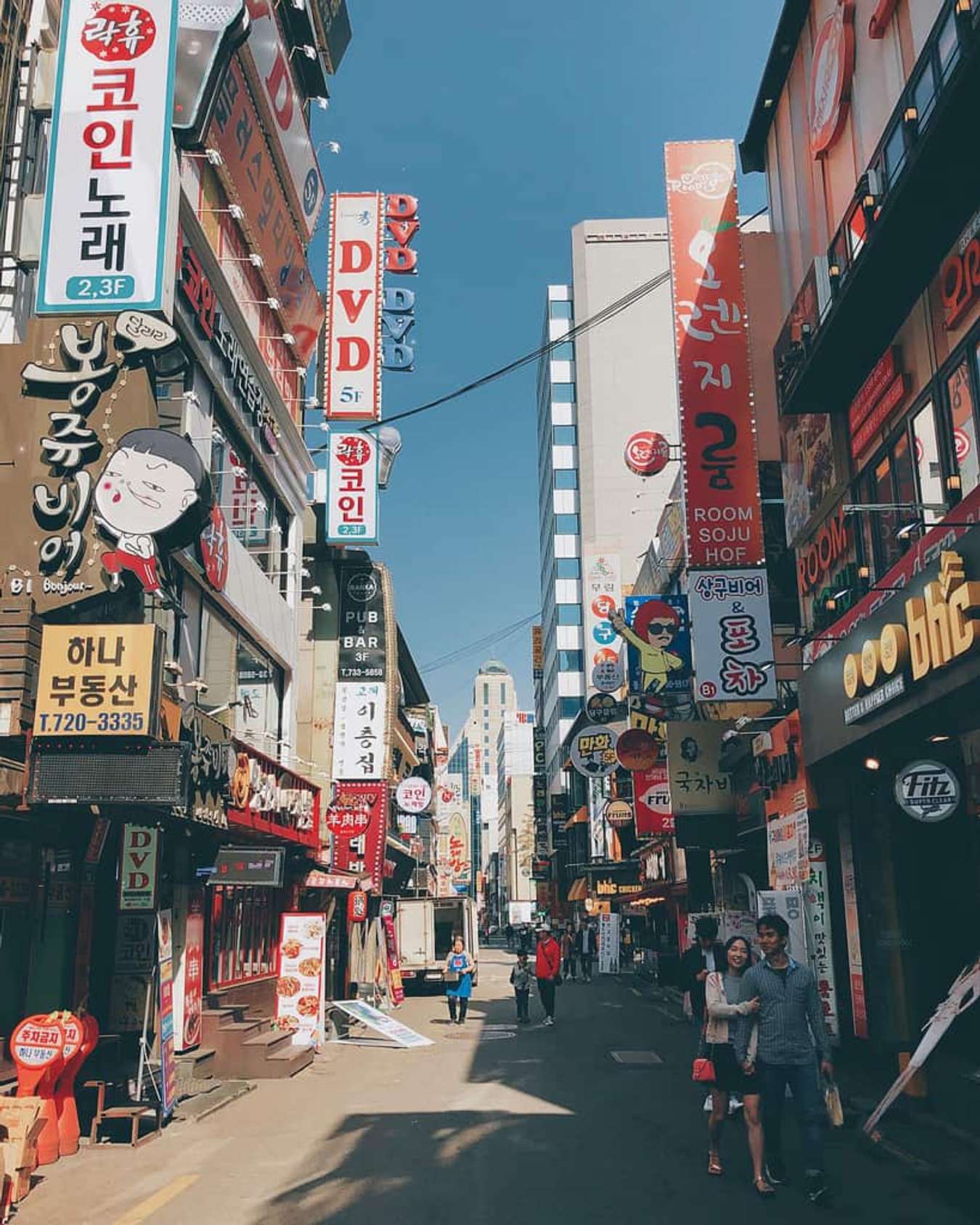 du lịch Hàn quốc tự túc-khu phố insa-dong