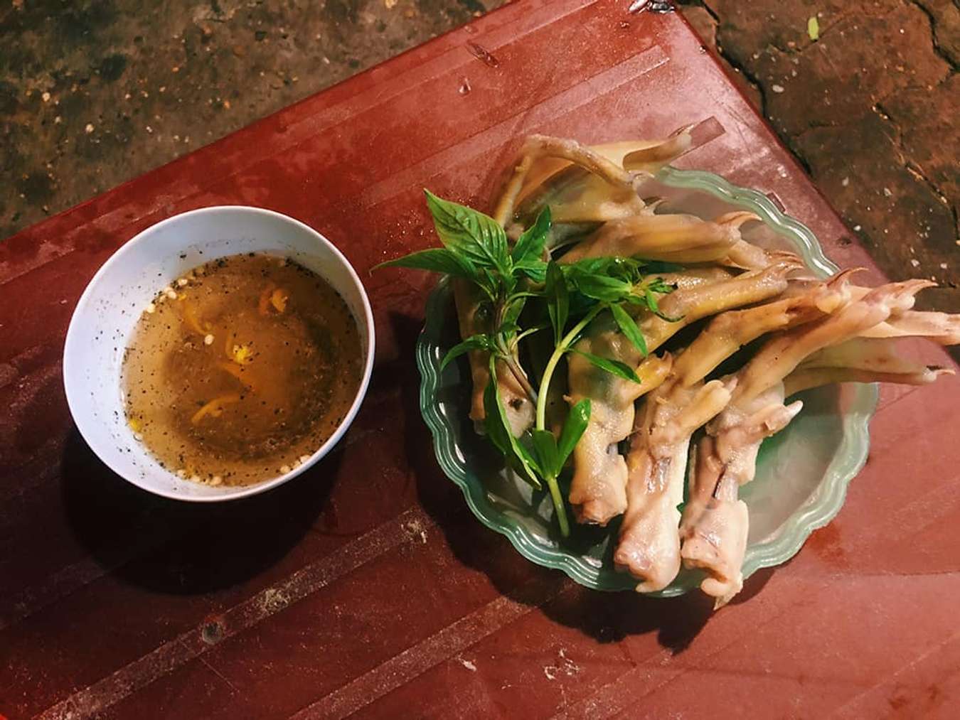 bún ngan hà nội-chân ngan-ga trần quý cáp