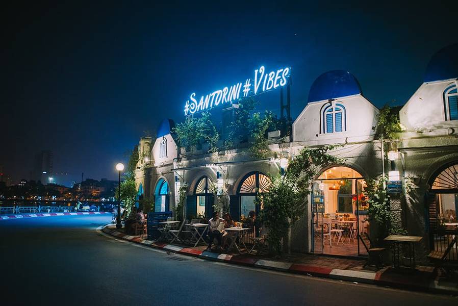 Check-in ngay Santorini Vibes Cafe - 