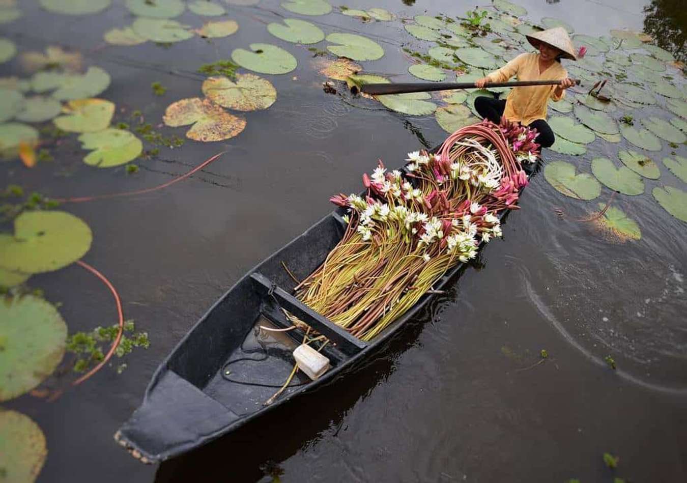 các địa điểm du lịch gần Sài Gòn-Làng nổi Tân Lập