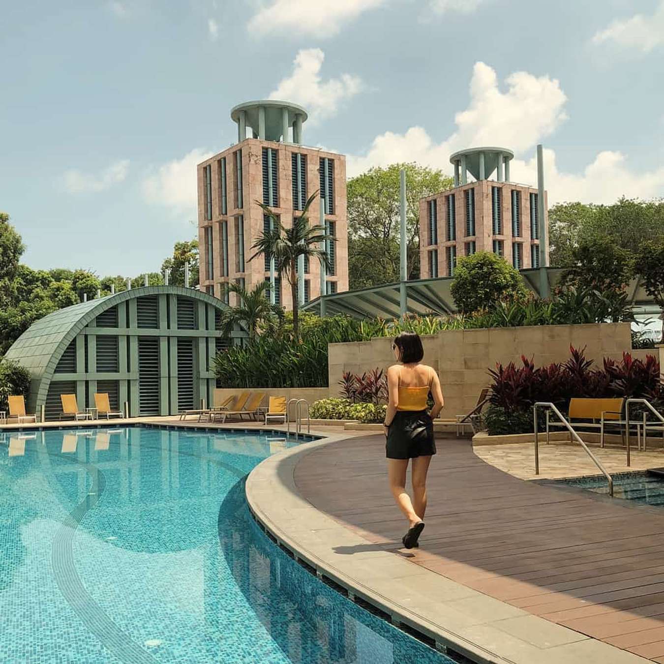 điểm du lịch singapore-khách sạn sentosa resort world-khách sạn michael-đảo sentosa