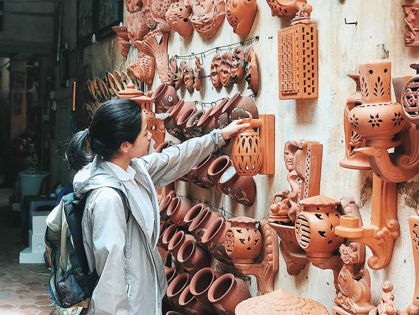 làng bát tràng-chợ gốm bát tràng