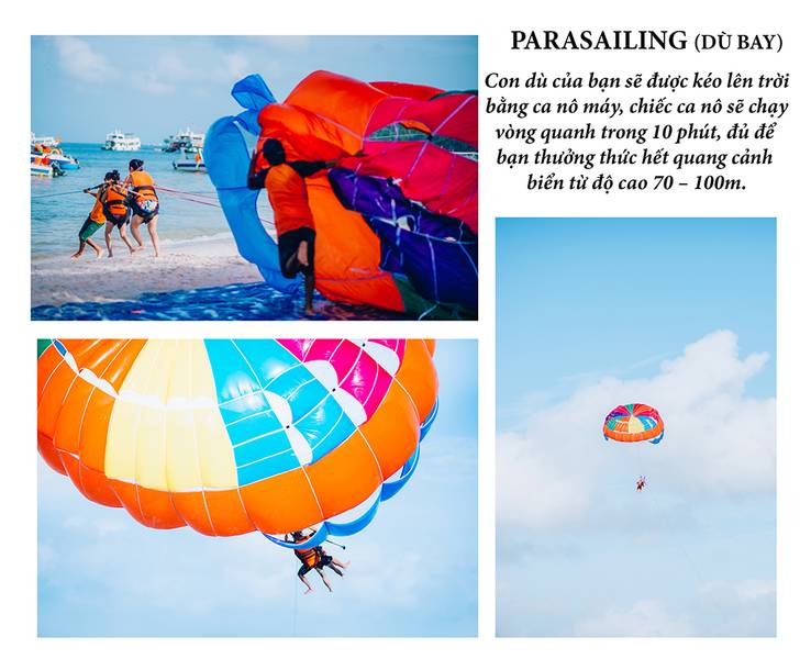Parasailing - Phú Quốc có gì chơi?