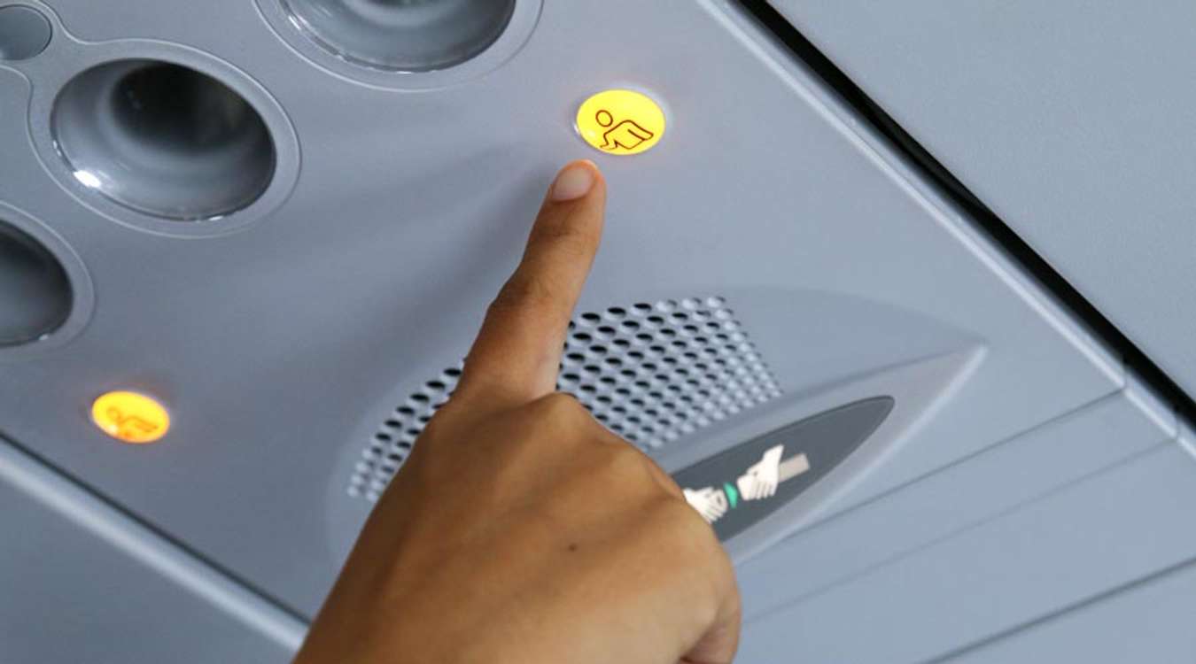 Flight Attendant Call Button