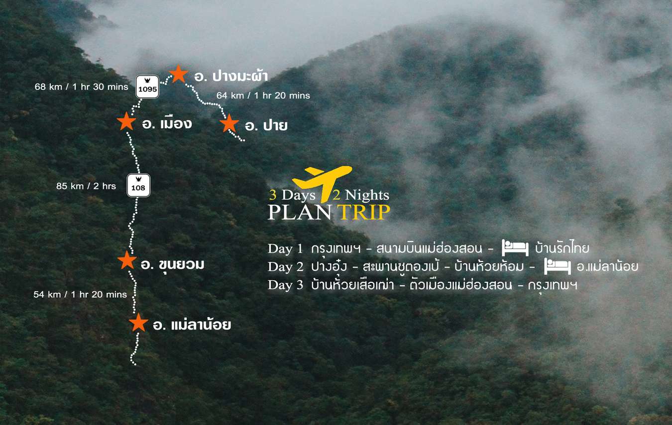 แม่ฮ่องสอน” สุขนครแดนสามหมอก แม่ฮ่องสอน” สุขนครแดนสามหมอก