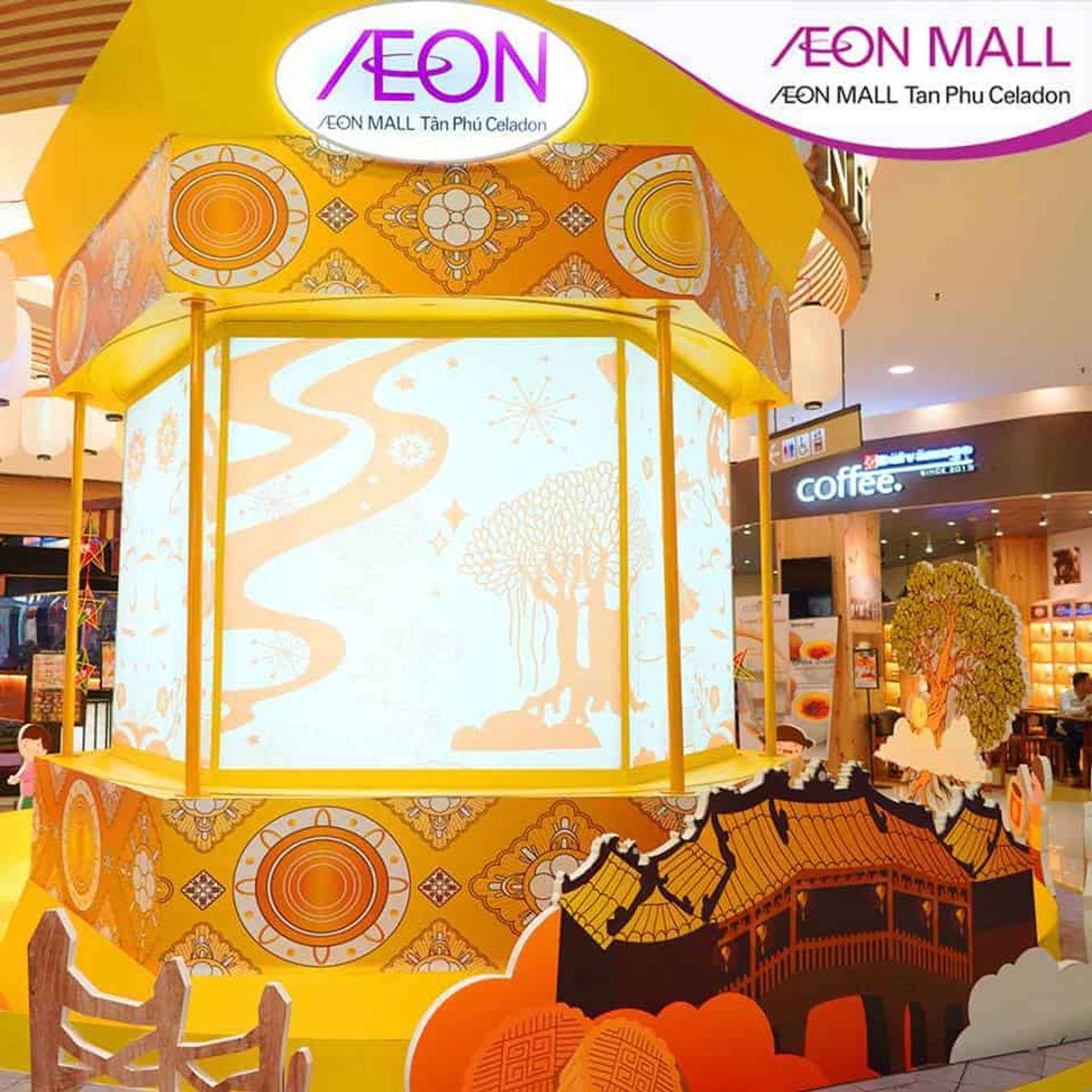 AEON Tân Phú - địa điểm chơi trung thu ở Sài Gòn 