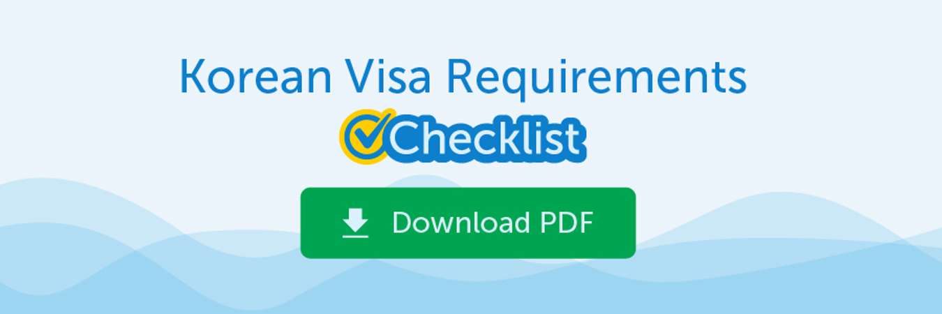 Korean Visa Requirements Checklist