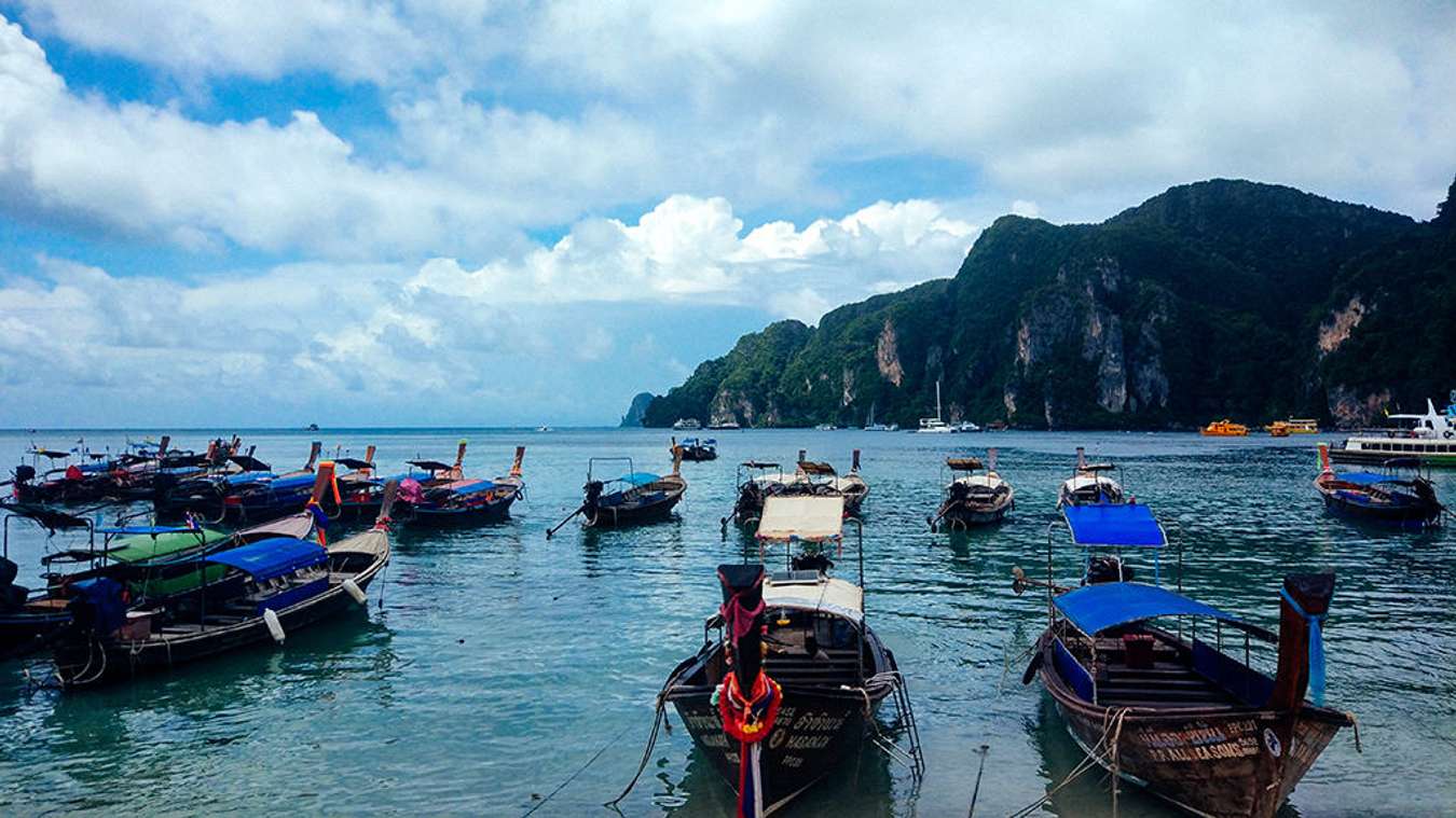 du lịch bụi thái lan - koh phi phi