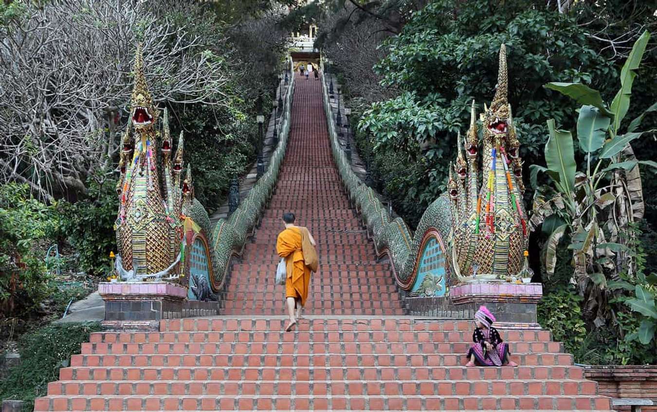 chùa Phrathat Doi Suthep - du lịch Chiang Mai