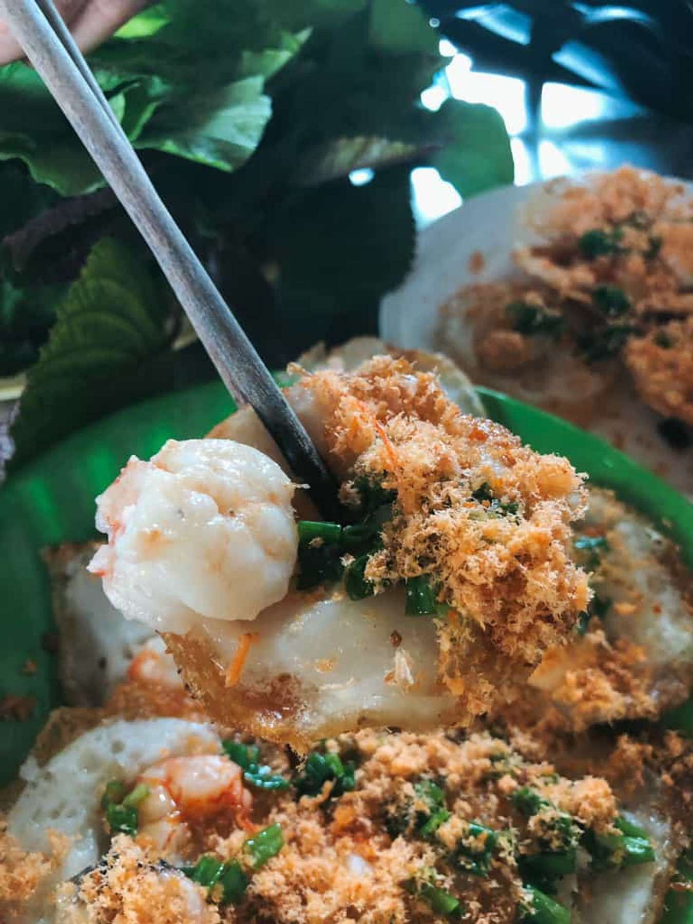 ăn gì ở Vũng Tàu-bánh khọt cây tre