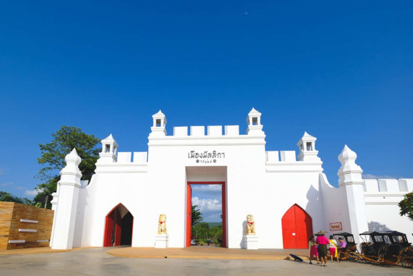 เมืองโบราณที่กาญจนบุรี เมืองมัลลิกา ร.ศ. 124 - สถานที่เที่ยวในกาญจนบุรี